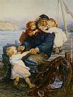 Frederick Morgan Canvas Paintings - Which One Do You Love Best